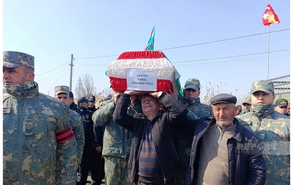 В Сабирабаде похоронен шехид I Карабахской войны Расул Агаев