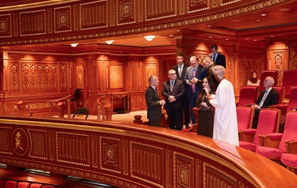 Vice President of the Heydar Aliyev Foundation Leyla Aliyeva visited the Royal Opera House in Muscat