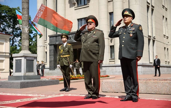 Kərim Vəliyev belaruslu həmkarı ilə regional təhlükəsizliyi müzakirə edib