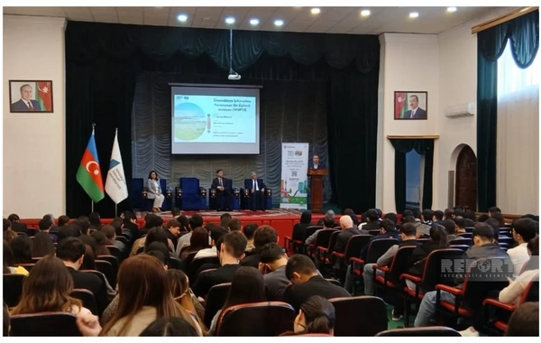 Mingəçevirdə WUF13 Festivalı çərçivəsində məlumatlandırma sessiyası keçirilib