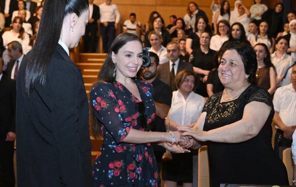 Leyla Əliyeva "Onlardan biri: Emil" adlı anım tədbirində iştirak edib