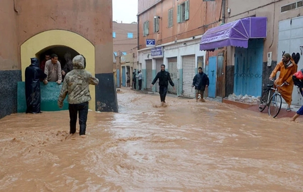 Mərakeşdə sel və fırtına: ölənlərin sayı 21-ə yüksəldi