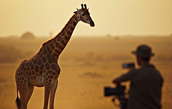 Tragedy on the film set: giraffe killed director with a single blow to the head