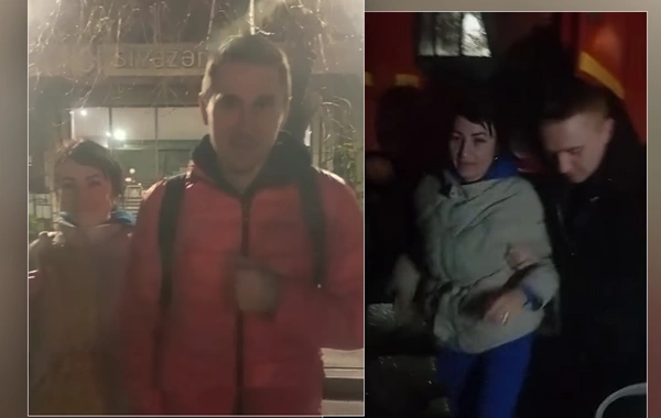 В Хызы спасены иностранные граждане, оставшиеся без помощи