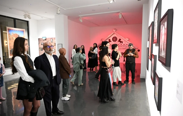 Leyla Aliyeva attended the exhibition "A House with a View of the Landscape"