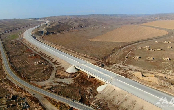 Horadiz–Cəbrayıl–Zəngilan–Ağbənd yolunun tikintisi 95 % icra olunub