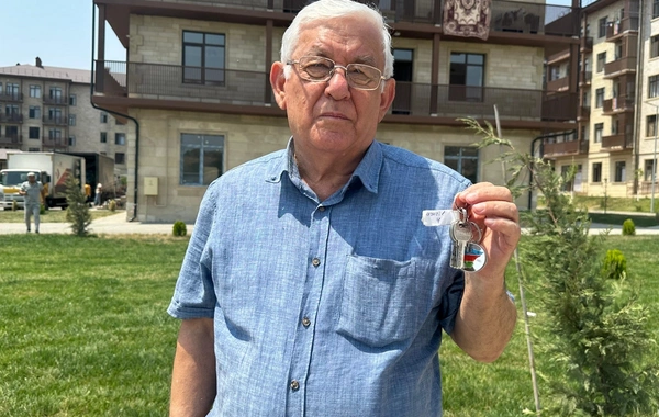 Növbəti köç karvanı Cəbrayıl şəhərinə çatıb, açarlar təqdim olunub