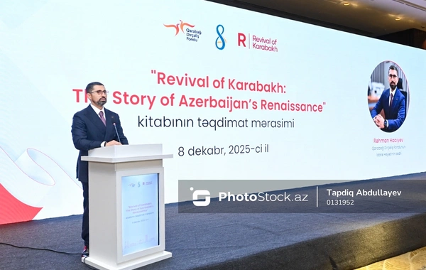 "Qarabağın dirçəlişi: Azərbaycan intibahının hekayəsi" kitabının təqdimat mərasimi keçirilib