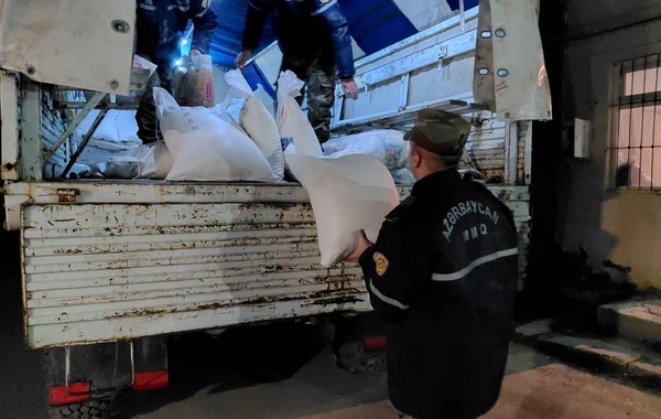 Продовольственная помощь направлена в село в Губинском районе, где произошел оползень