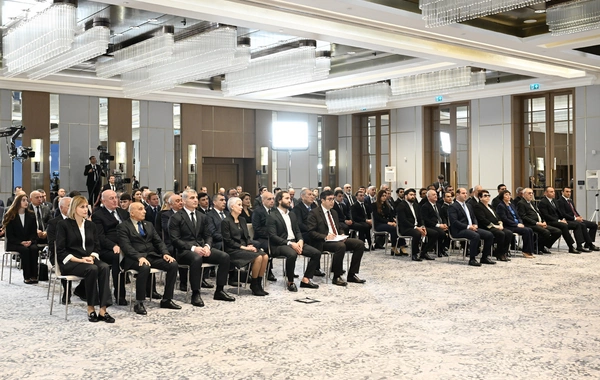 Президент Ильхам Алиев принял участие в церемонии, посвященной спортивным итогам 2025 года