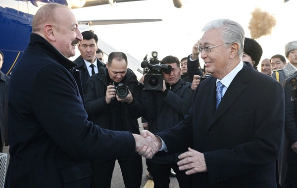 Azərbaycan Prezidenti İlham Əliyev Qazaxıstanda dövlət səfərindədir