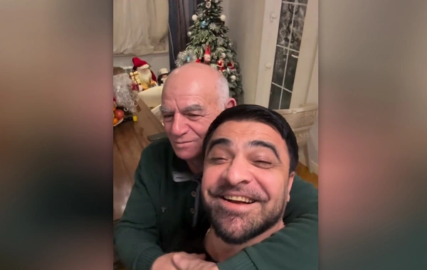 Fərda Xudaverdiyev Qarabağın qələbəsinə atası ilə birlikdə sevindi