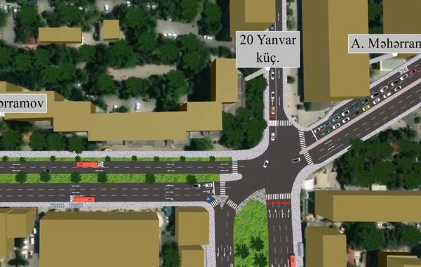 Şamaxinkada hərəkətin təşkilində dəyişikliklər edilir