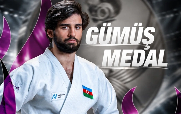 Zelim Tçkayev dünya çempionatında gümüş medal qazandı