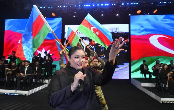 Nərmin Kərimbəyova bayram konsertində səhnə aldı