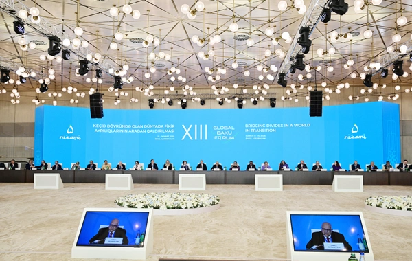 İlham Əliyevin XIII Qlobal Bakı Forumunun açılış mərasimindəki çıxışının TAM MƏTNİ