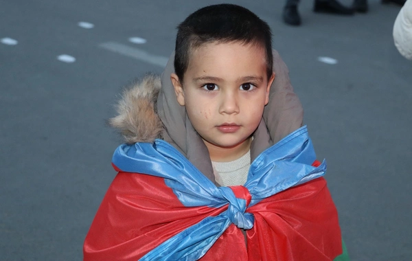 Xankəndidə Zəfər atəşfəşanlığı