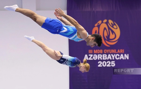 III MDB Oyunları: Sinxron proqramda finala yüksələn Azərbaycan gimnastları müəyyənləşib