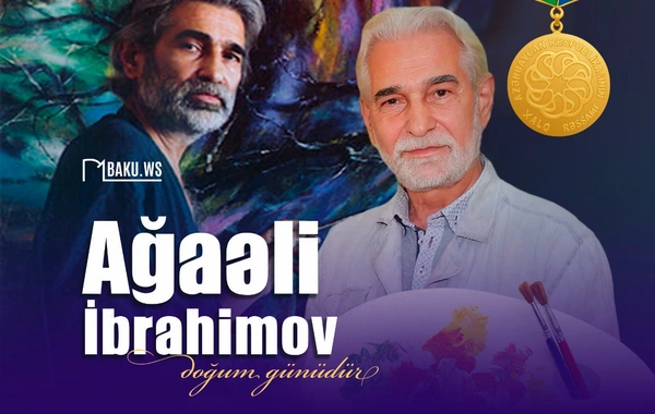 Xalq rəssamı Ağaəli İbrahimovun 80 yaşı tamam olur