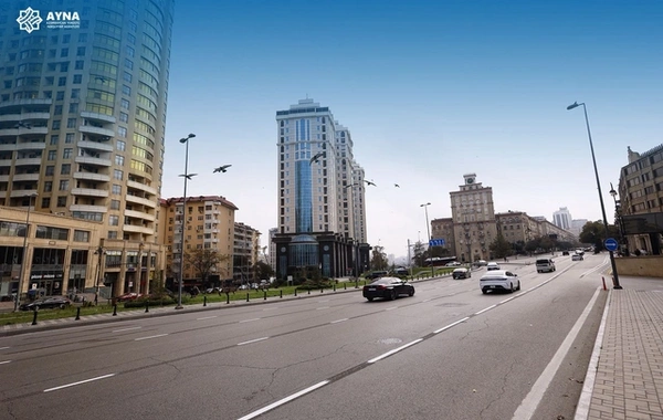 Bakının bu prospektində mikromobillik zolağı yaradılır