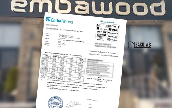Embawooddan müştərisinə absurd cavab: Güzgünüz istehsal prosesindədir