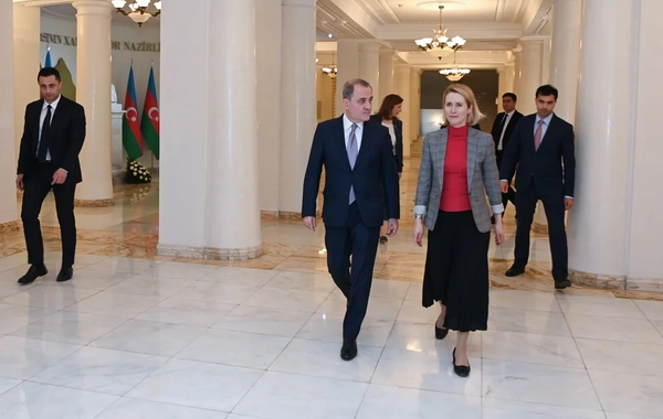 Состоялась встреча Джейхуна Байрамова и Каи Каллас в расширенном формате