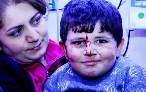 Ильхам Алиев встретился в Гяндже с Бахтияром, чья улыбка стала символом воли нашего народа