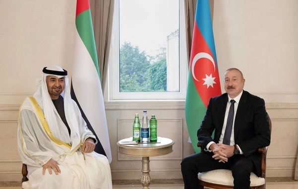Состоялась встреча президентов Азербайджана и ОАЭ один на один