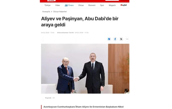 Dünya mediası Azərbaycan Prezidentinin BƏƏ səfərindən yazmaqda davam edir