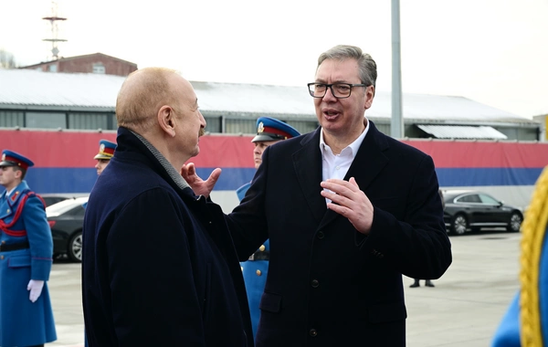 Завершился визит Президента Ильхама Алиева в Сербию