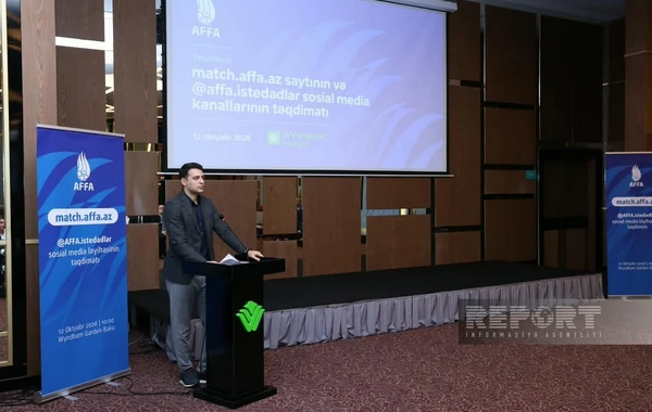 AFFA-nın yeni layihələri ictimaiyyətə təqdim olunub