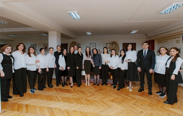 Leyla Əliyeva Bakı Xoreoqrafiya Akademiyasının qonağı olub