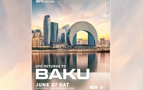 UFC Bakı Şəhər Halqası ilə çoxillik tərəfdaşlıq çərçivəsində Azərbaycana qayıdır