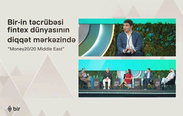 Bir Azərbaycanın rəqəmsal transformasiya təcrübəsini Ər-Riyadda Money20/20 Middle East tədbirində təqdim edib