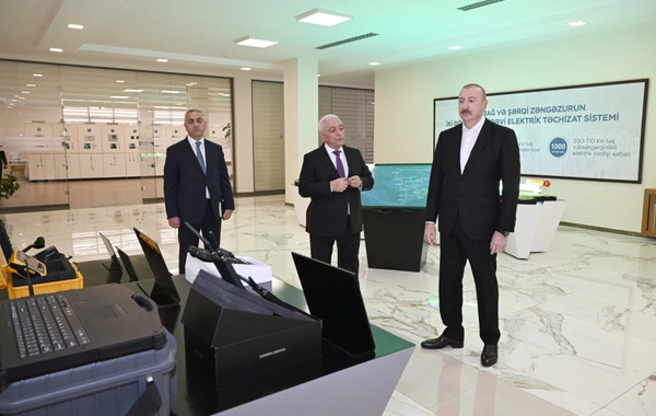 "Xankəndi-1" elektrik yarımstansiyası istismara verilib