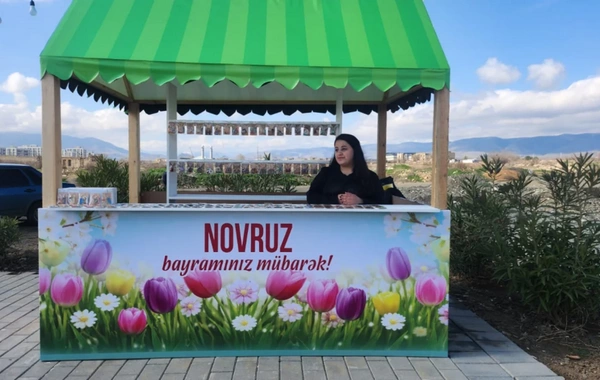 Ağdam şəhərində Novruz yarmarkası fəaliyyətə başlayıb