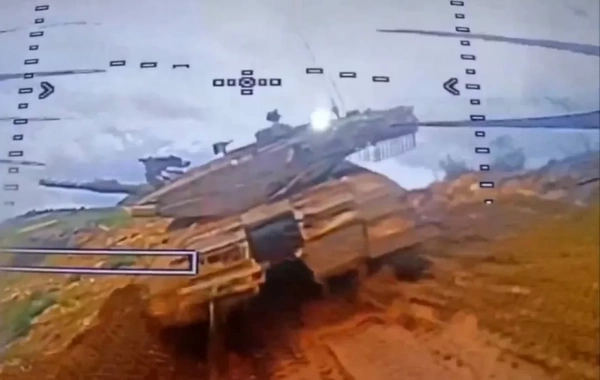 İsrail ordusunun daha bir tankı vuruldu - ANBAAN VİDEO