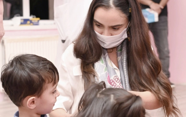 Leyla Əliyeva Səhiyyə Nazirliyi 5 saylı Uşaq Vərəm Sanatoriyasını ziyarət edib
