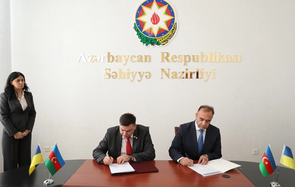 Ukrayna və Azərbaycan səhiyyə nazirləri saziş imzalayıb, əməkdaşlıq genişləndirilir Ukrayna və Azərbaycan səhiyyə nazirləri saziş imzalayıb, əməkdaşlıq genişləndirilir