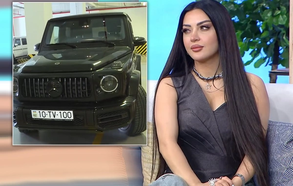 Vəfa Şərifova verilişə 400 000 AZN-lik Galendewageni ilə gəldi