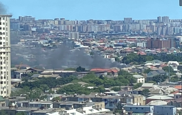 Keşlədə obyekt yanır