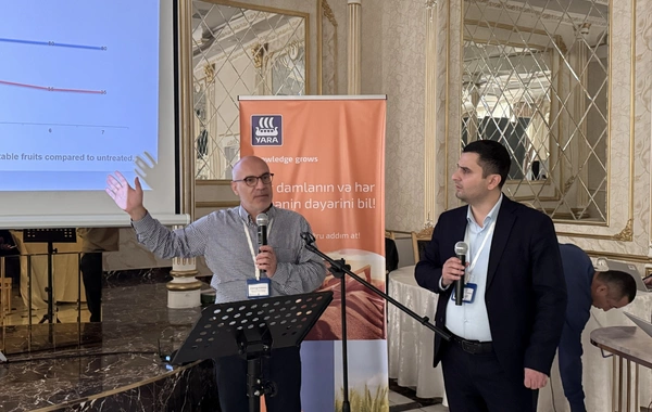 "Rövşənoğlu Agro" - "YARA" şirtkəti ilə birgə yerli fermerlər üçün ixtisaslaşmış seminar təşkil etdi