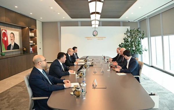 Mikayıl Cabbarov Sezar Çöçelli ilə görüşüb