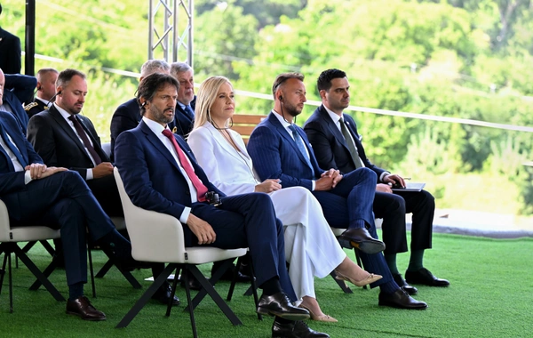 Azərbaycan və Slovakiya prezidentləri mətbuata bəyanatlarla çıxış ediblər