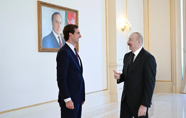 İlham Əliyev ABŞ Dövlət katibinin köməkçisini qəbul edib