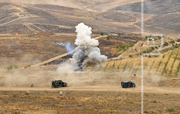 Azərbaycan, Türkiyə və Özbəkistanın birgə təlimində yekun mərhələ