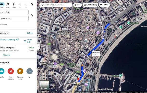 Bulvar boyunca avtobus dayanacaqları ilə bağlı YENİ TƏKLİF
