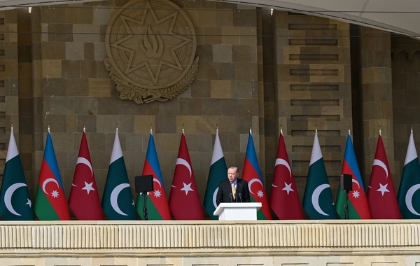 Vətən müharibəsində Qələbənin beşinci ildönümünə həsr olunmuş Hərbi parad keçirilib