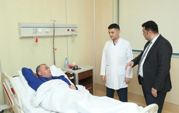 Təyyarə qəzasında xəsarət alan bir nəfər ambulator müalicə üçün evə buraxılıb