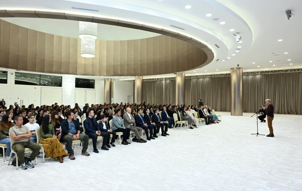 Leyla Əliyeva "Hirkan" sənədli filminin təqdimatında iştirak edib